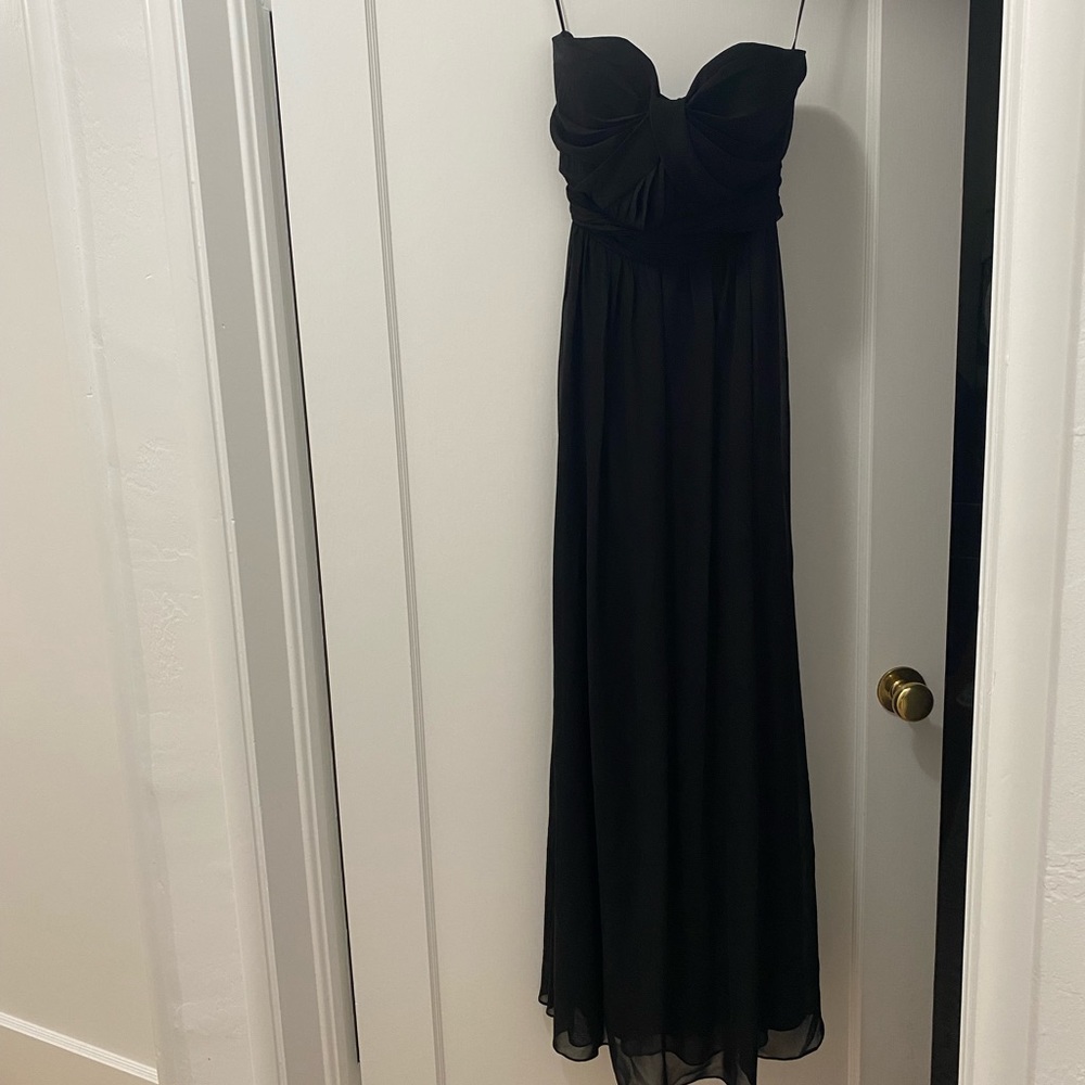 Birdy Grey Grace Convertible Black Chiffon Dress